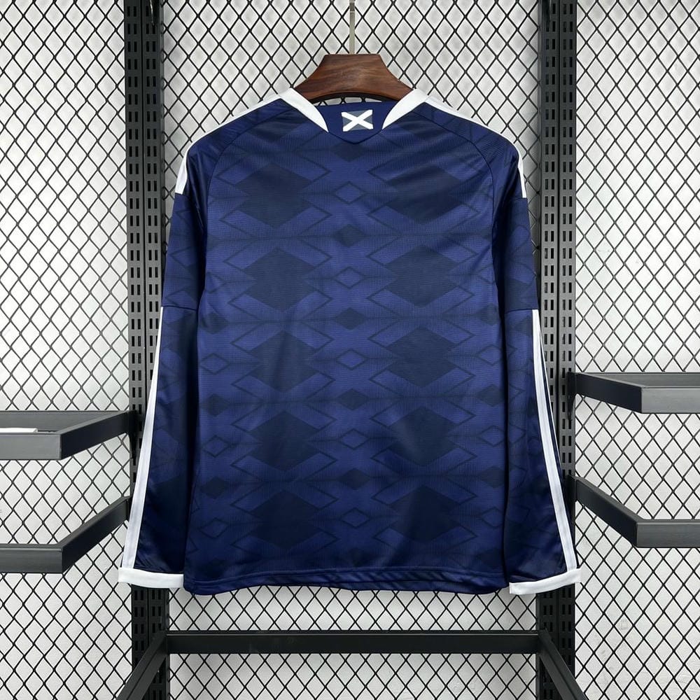 Mens Scotland 2026 World Cup Home Long Sleeve Jersey - Jersey District