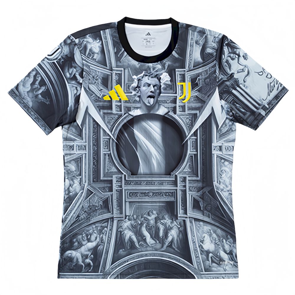 Mens Juventus 2025/26 Pre-Match Jersey - Jersey District